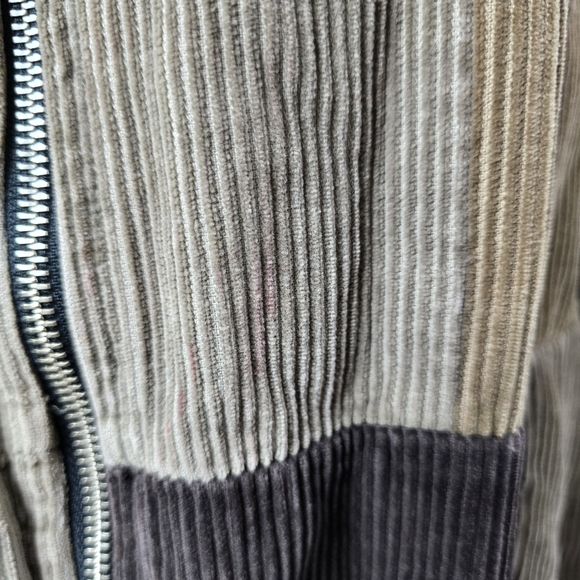 BDG Women's Patchwork Quilted Corduroy Harrington Jacket Size L | Retro - Picture 10 of 10
